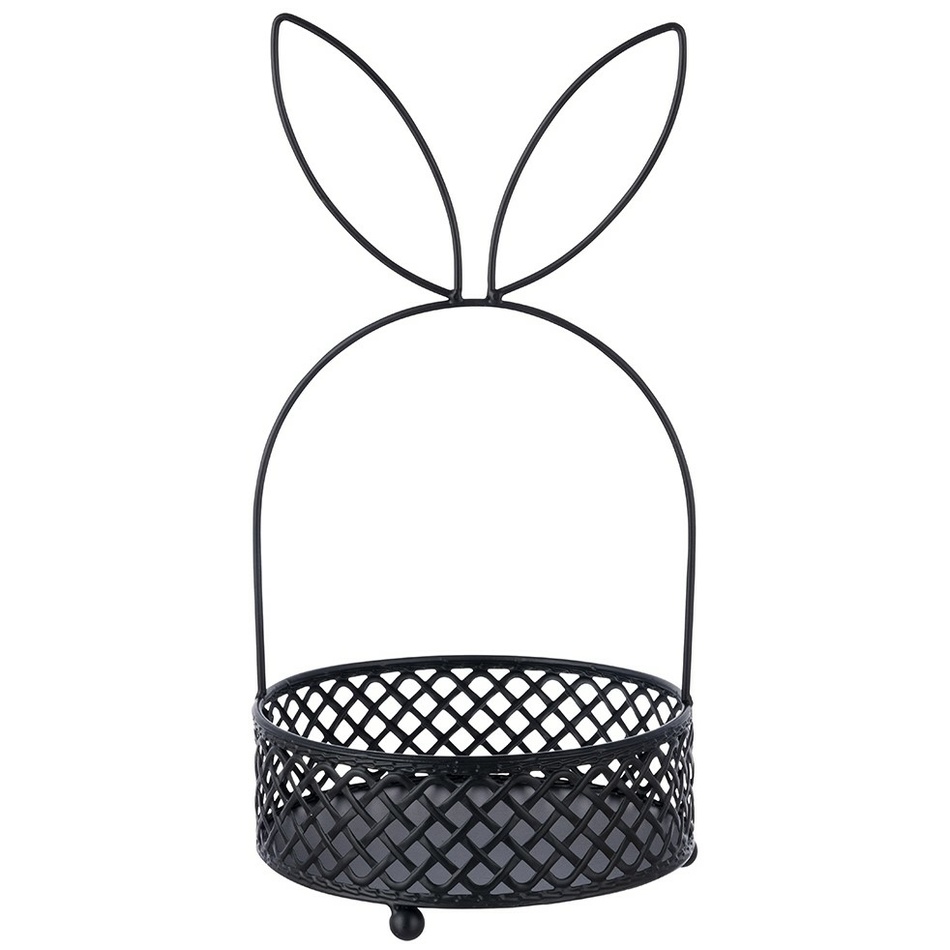 Altom Veľkonočný kovový košík s ušami