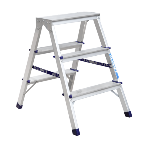 Alumet AD 7203 Hliníkové obojstranné schodíky Alumet AD 7203 Hliníkové obojstranné schodíky