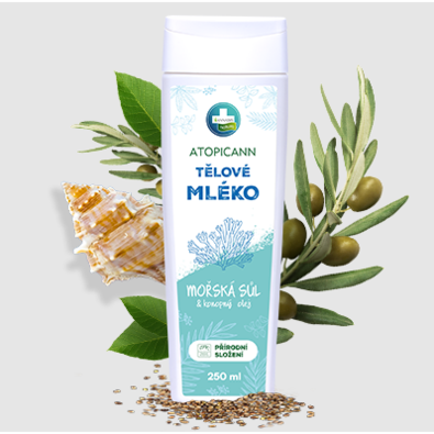 Annabis Atopicann telové mlieko s morskou soľou Annabis Atopicann telové mlieko s morskou soľou