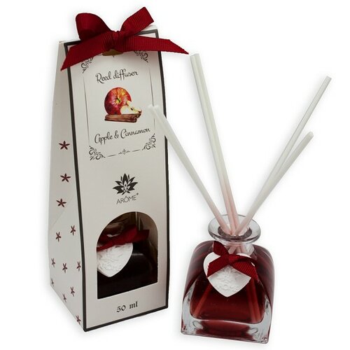 Arome Difuzér s tyčinkami Apple and Cinnamon Arome Difuzér s tyčinkami Apple and Cinnamon
