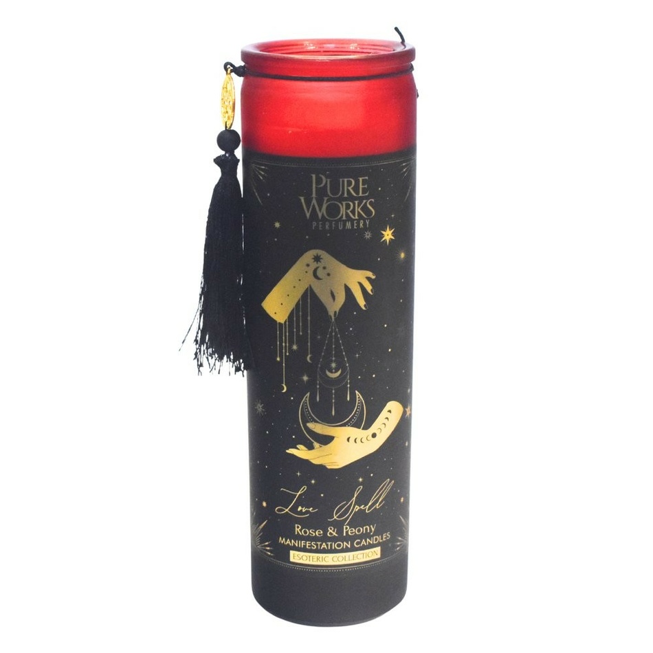 Arome Organická svieca Rose & Peony 300 g vo farebnom vysokom pohári so strapcom Arome Organická svieca Rose & Peony 300 g vo farebnom vysokom pohári so strapcom