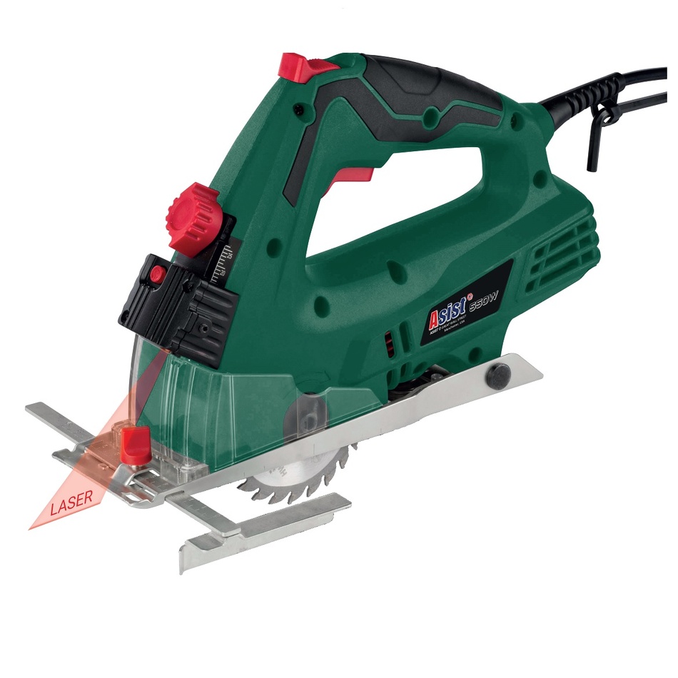 Asist AE5KR55DN-BMC mini ručná okružná píla 550 W