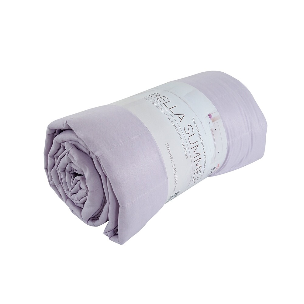 B.E.S. Petrovice Letná prikrývka Summer fialová