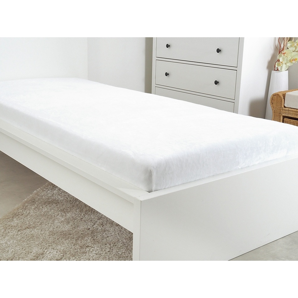 B.E.S. Petrovice Prestieradlo mikroflanel biela