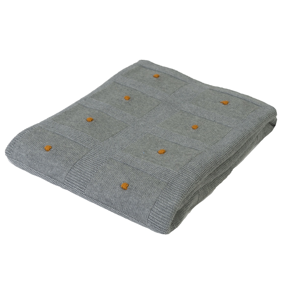 Babymatex Detská deka Accent tmavosivá Babymatex Detská deka Accent tmavosivá