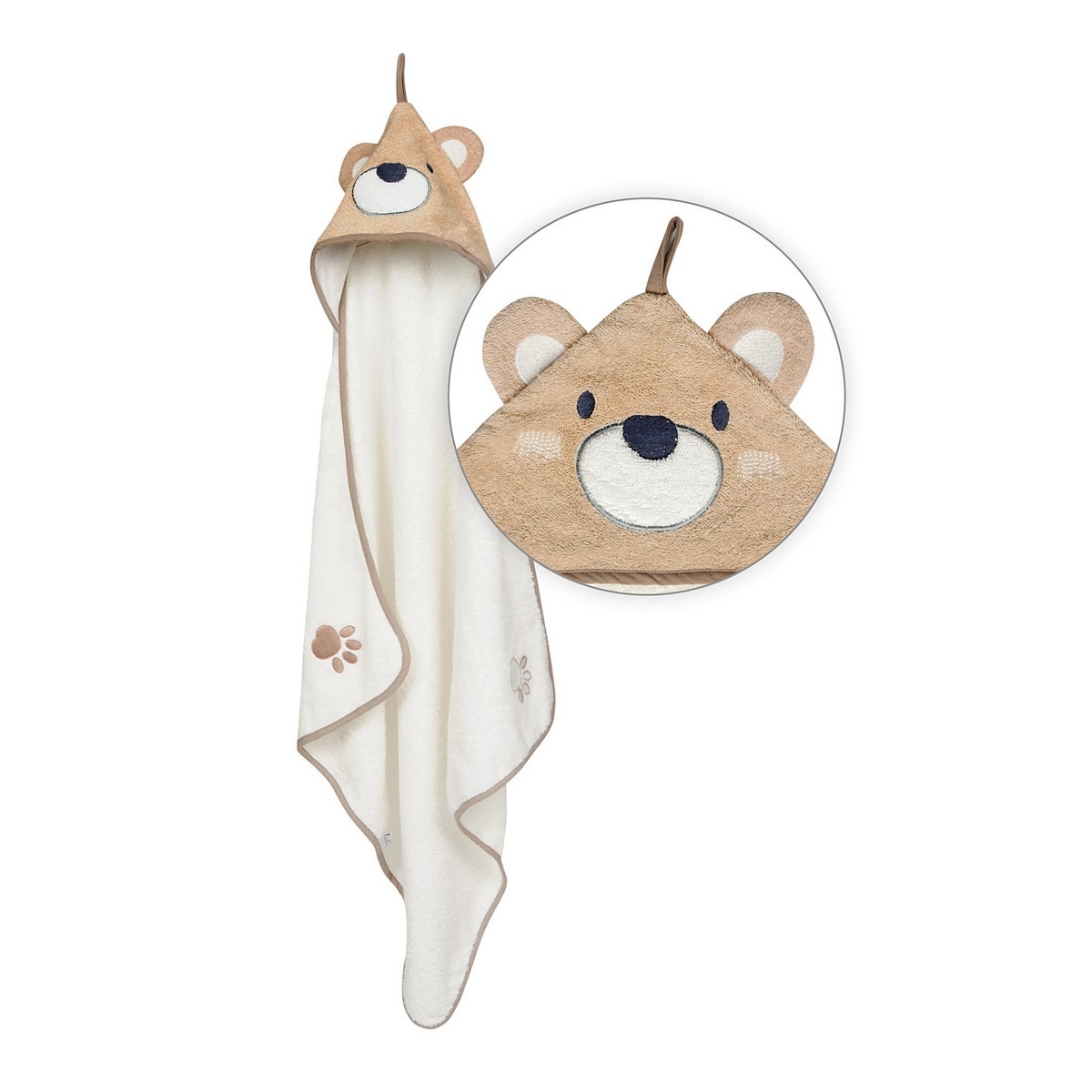 Multitex Osuška pre bábätká s kapuckou Jimmy Medveď Multitex Osuška pre bábätká s kapuckou Jimmy Medveď