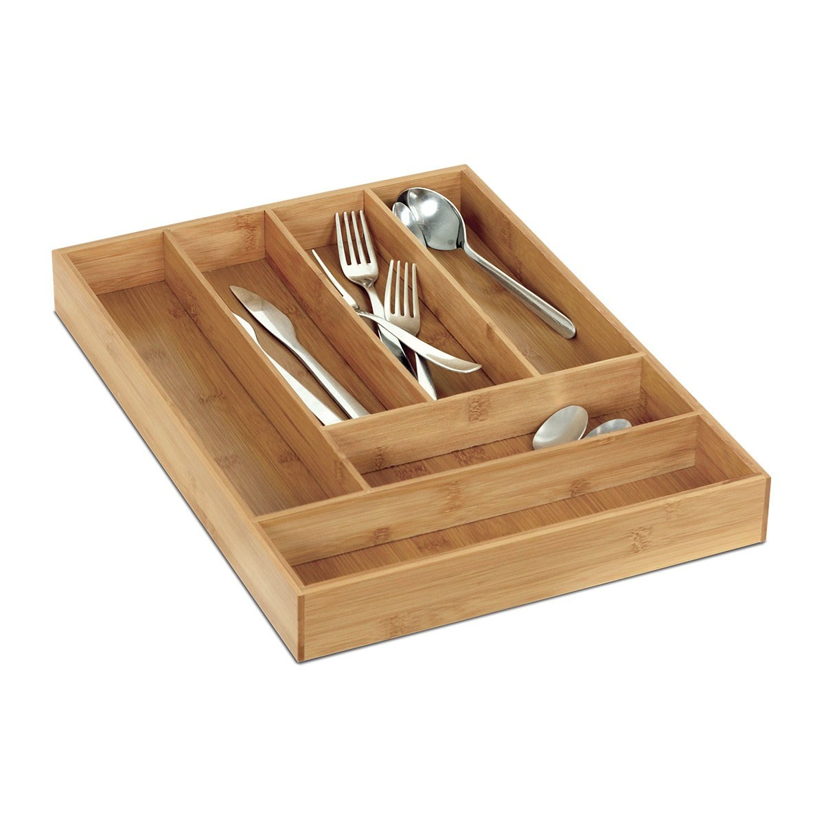 Bambusový príborník