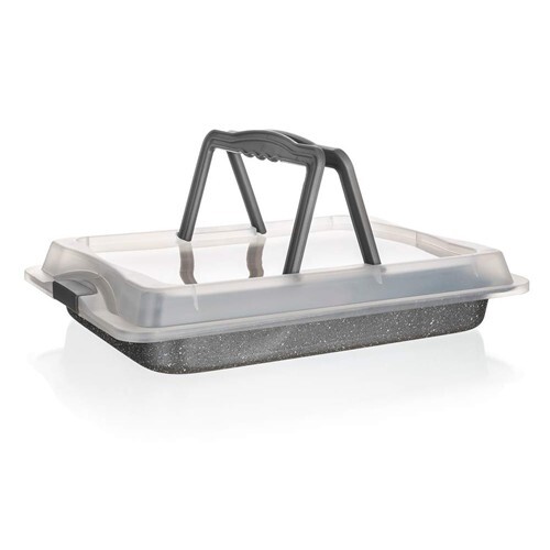 Banquet Plech s nepriľnavým povrchom Granite s vekom Banquet Plech s nepriľnavým povrchom Granite s vekom