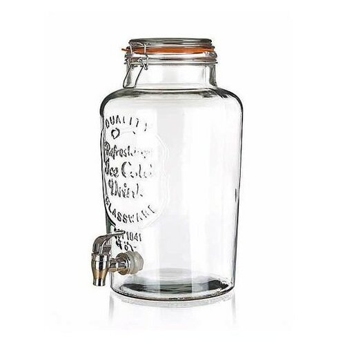 Banquet Sklenený zásobník s ventilom SUMMER