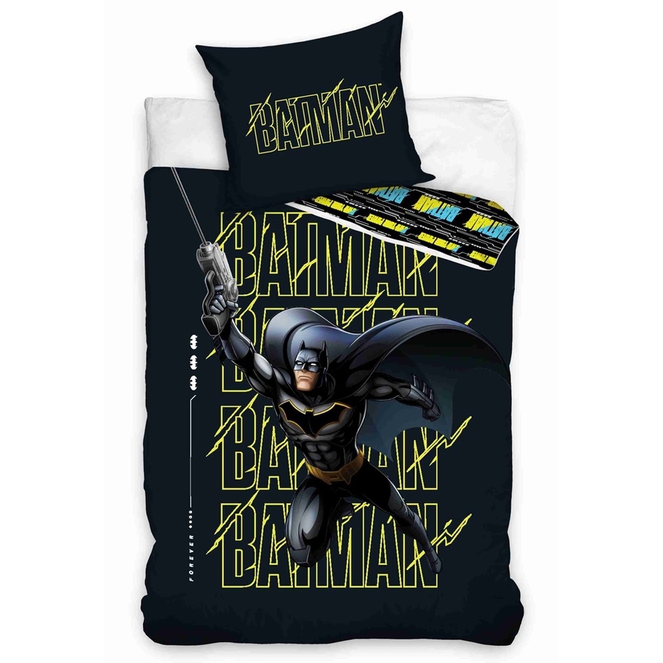 Carbotex Bavlnené obliečky Batman Temný Rytier