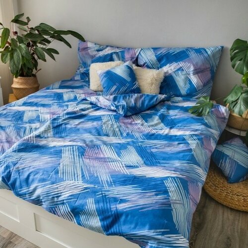 Jahu Bavlnené obliečky Blue righe Jahu Bavlnené obliečky Blue righe