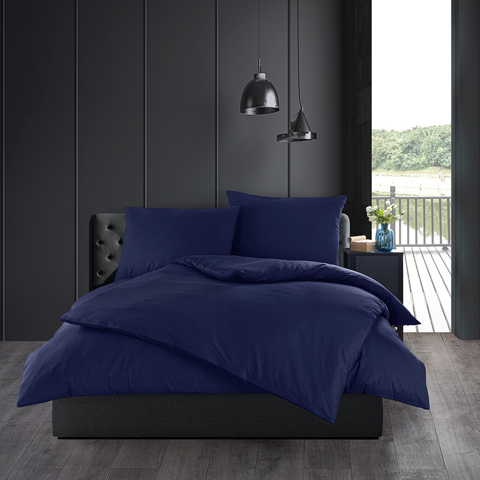 Bavlnené obliečky Color modrá Bavlnené obliečky Color modrá