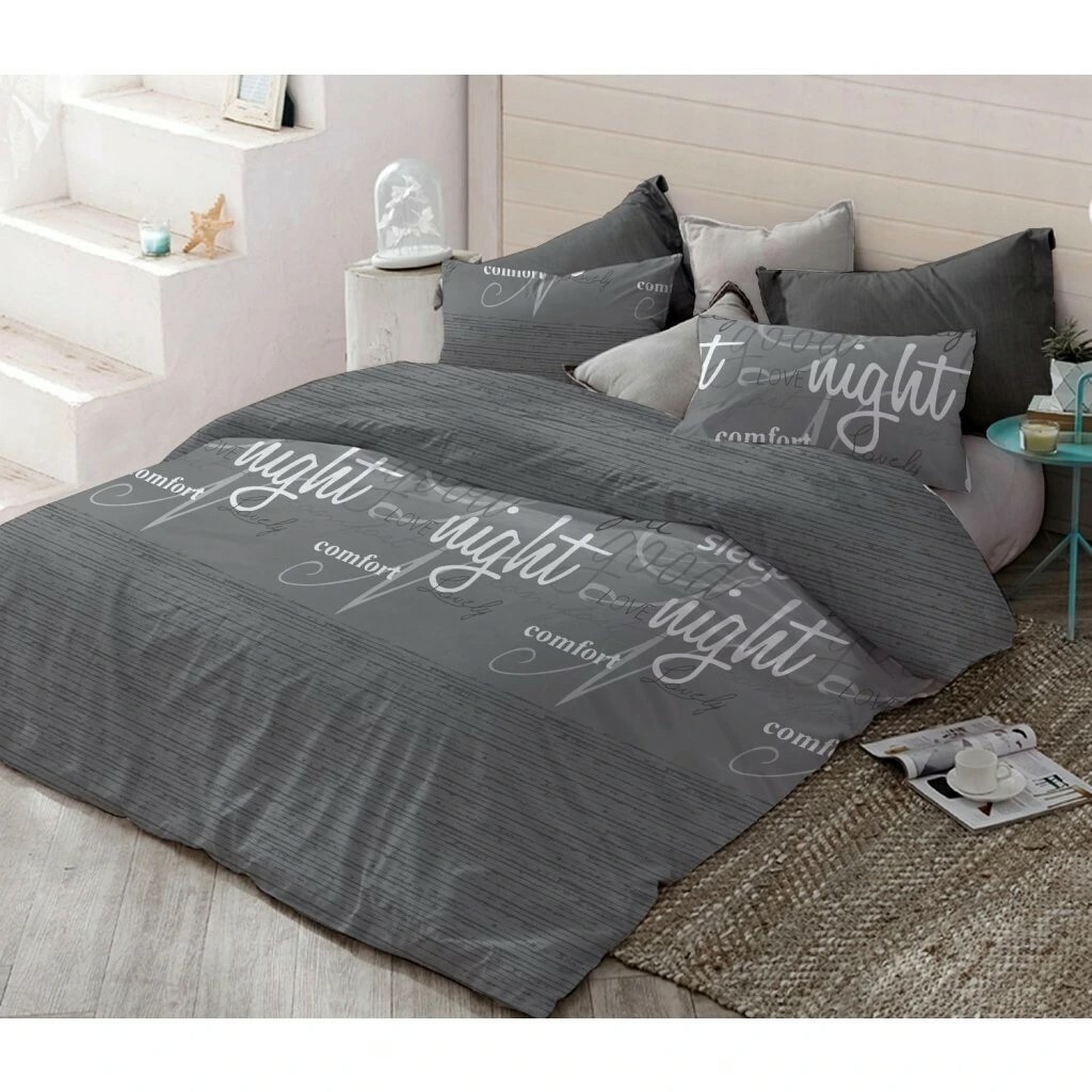 Bavlnené obliečky Krásny spánok - Sivý sen Bavlnené obliečky Krásny spánok - Sivý sen