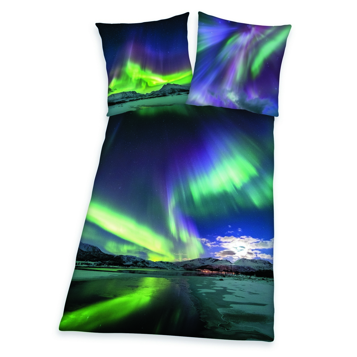 Bavlnené posteľné prádlo Northern Lights Bavlnené posteľné prádlo Northern Lights