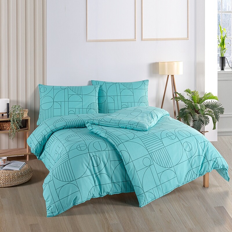 BedTex Bavlnené obliečky Geo Aquatic Awe BedTex Bavlnené obliečky Geo Aquatic Awe