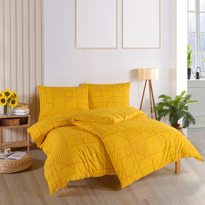 BedTex Bavlnené obliečky Geo Ray Flower BedTex Bavlnené obliečky Geo Ray Flower