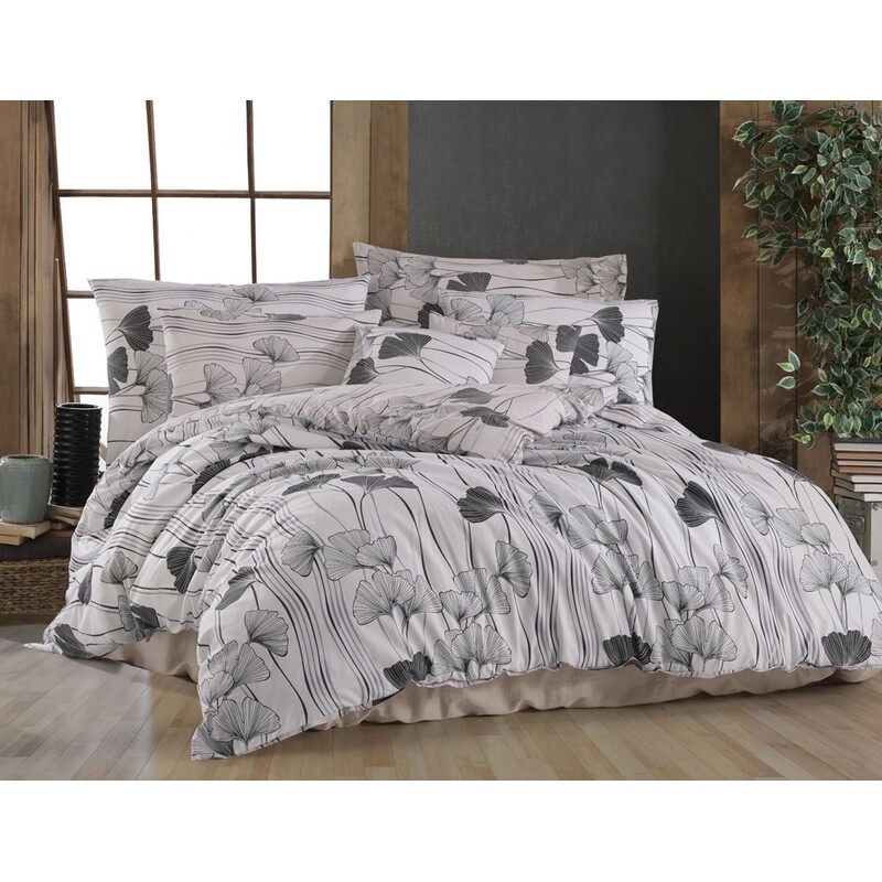 BedTex Bavlnené obliečky Ginko biela BedTex Bavlnené obliečky Ginko biela