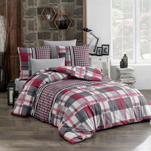 BedTex Bavlnené obliečky Hector červená BedTex Bavlnené obliečky Hector červená