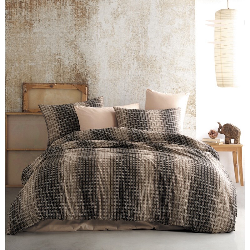 BedTex Bavlnené obliečky Oberon hnedá