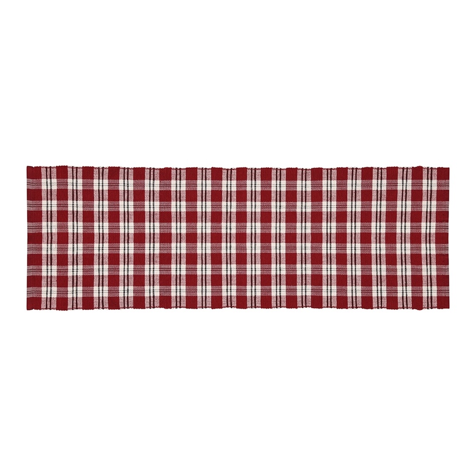 Boma Trading Behúň Happy check vínová/čierna