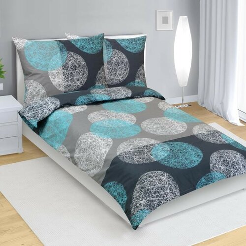 Bellatex Bavlnené obliečky Guľa tyrkysová
