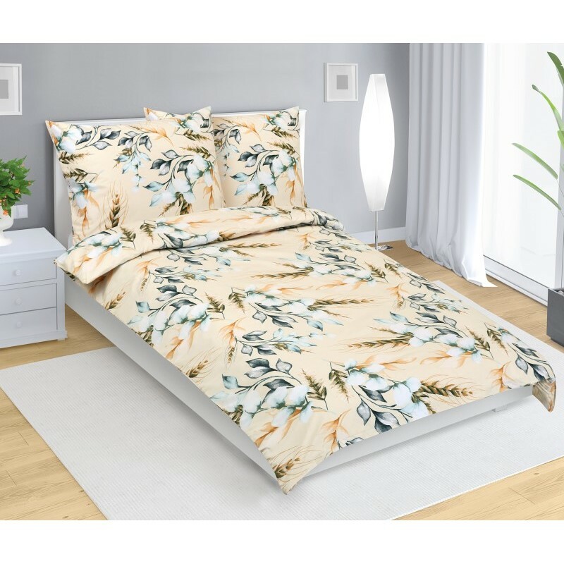 Bellatex Bavlnené obliečky Klas béžová