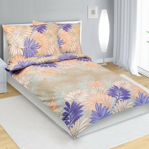 Bellatex Bavlnené obliečky Listy lososová Bellatex Bavlnené obliečky Listy lososová