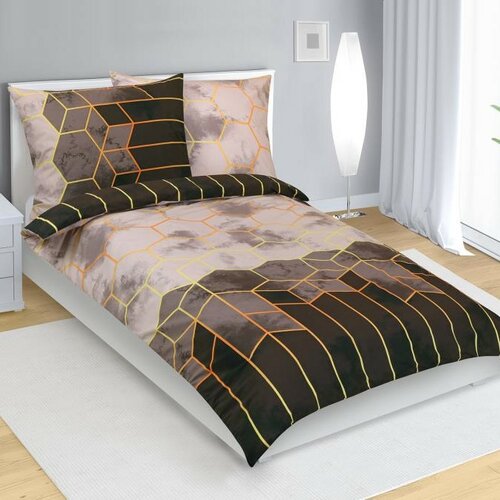 Bellatex Bavlnené obliečky Plásty hnedá Bellatex Bavlnené obliečky Plásty hnedá