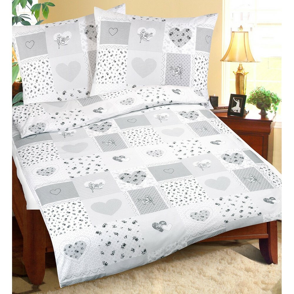 Bellatex Bavlnené obliečky Srdce patchwork Bellatex Bavlnené obliečky Srdce patchwork