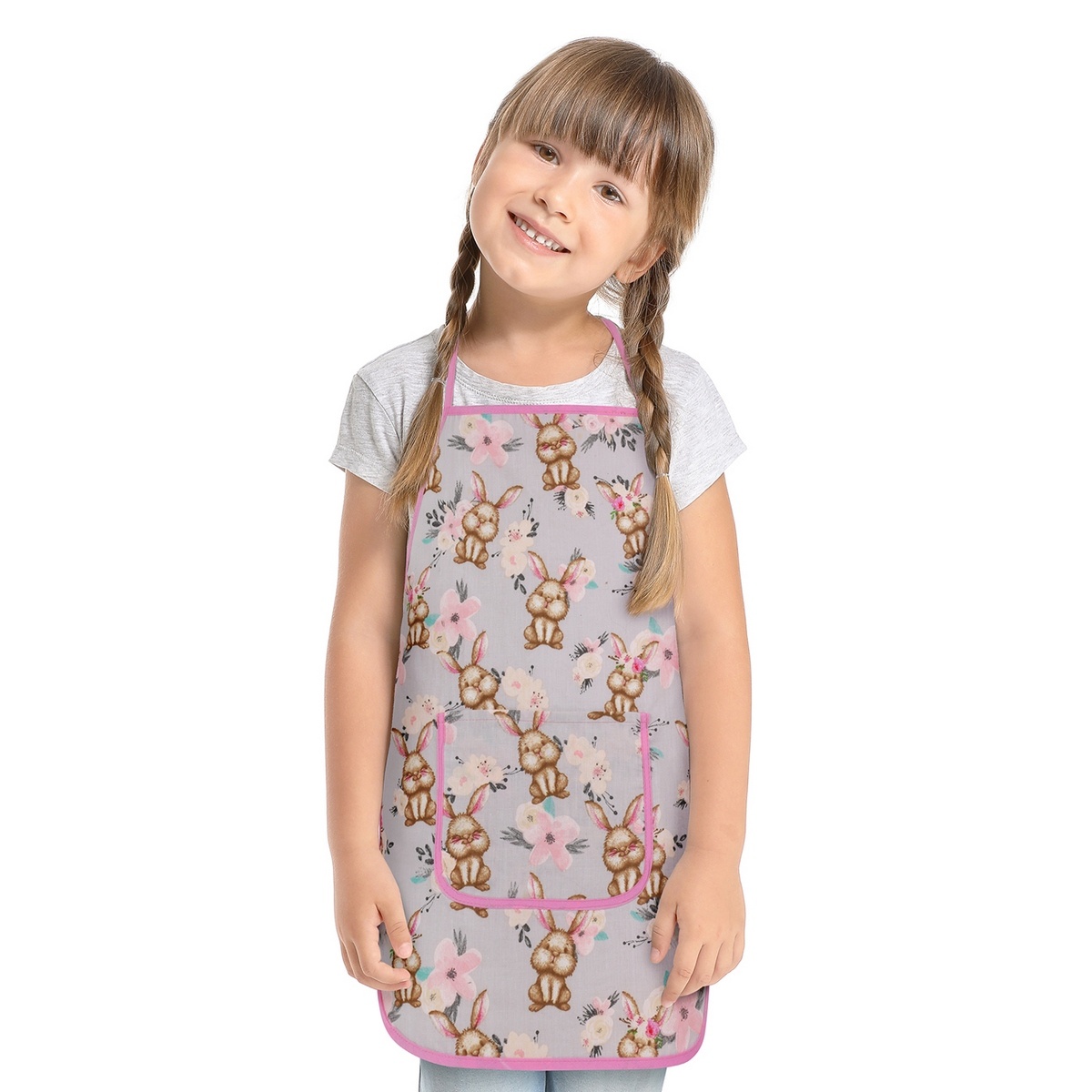 Bellatex Detská zástera Veľkonočný zajačik Bellatex Detská zástera Veľkonočný zajačik