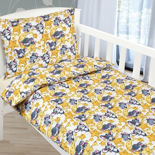 Bellatex Detské obliečky Agáta Myšky Bellatex Detské obliečky Agáta Myšky