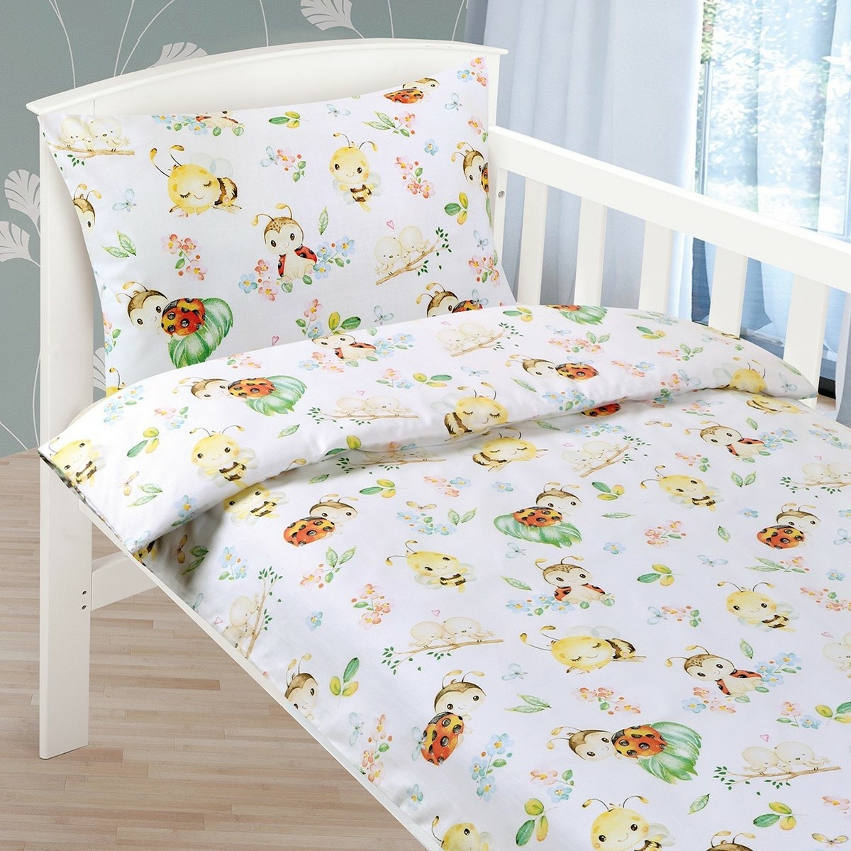 Bellatex Detské bavlnené obliečky do postieľky Beáta Lienka Bellatex Detské bavlnené obliečky do postieľky Beáta Lienka