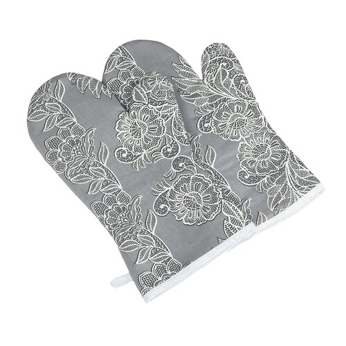 Bellatex Grilovacia rukavica Čipka sivá Bellatex Grilovacia rukavica Čipka sivá