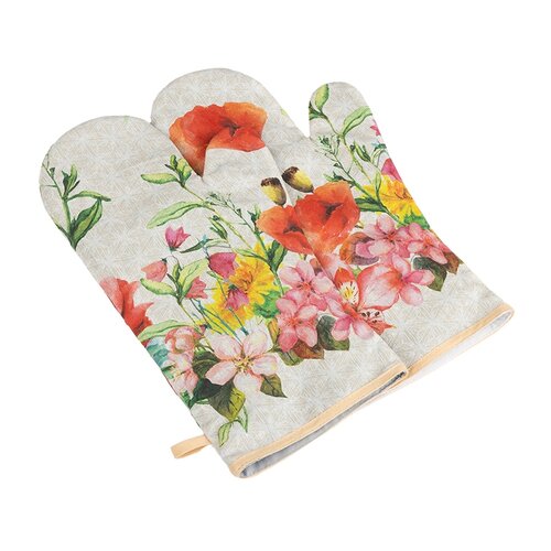 Bellatex Grilovacia rukavica Letné kvety Bellatex Grilovacia rukavica Letné kvety