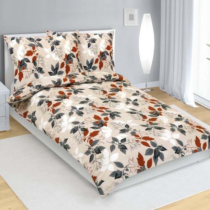 Bellatex Krepové povlečení Podzimní listí