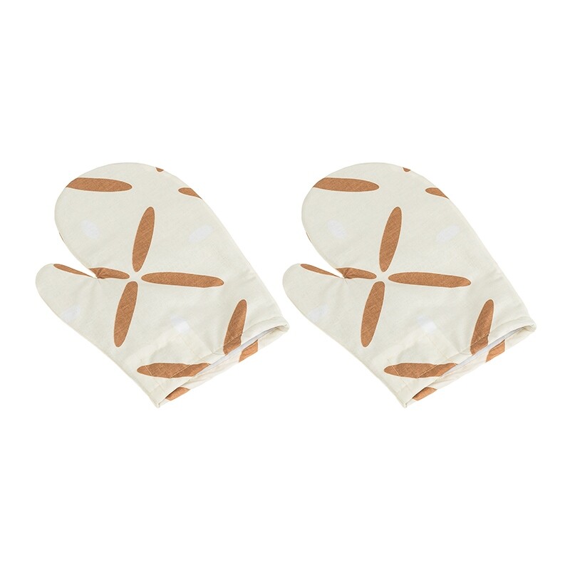 Bellatex Kuchynská chňapka Křížky hnedá Bellatex Kuchynská chňapka Křížky hnedá