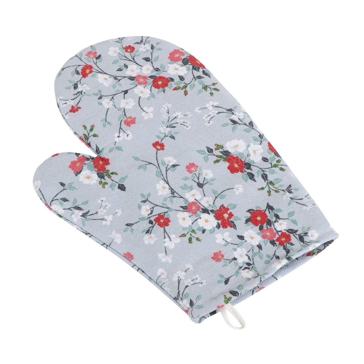 Bellatex Kuchynská chňapka Kvietky na sivej Bellatex Kuchynská chňapka Kvietky na sivej