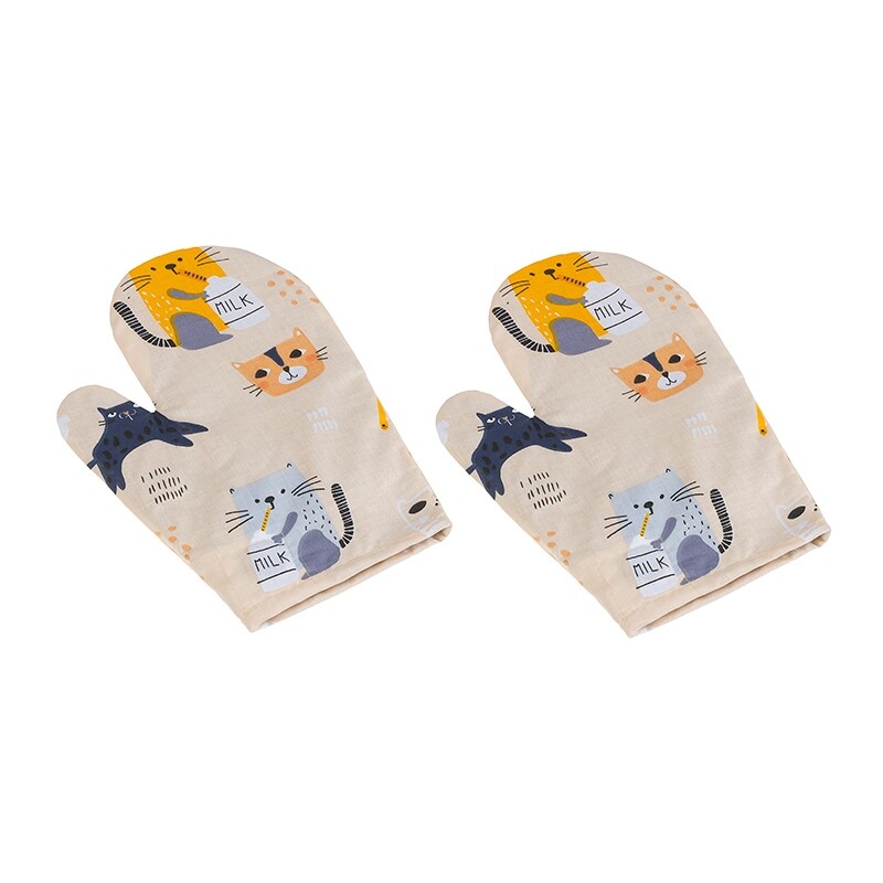 Bellatex Kuchynská chňapka Mačka béžová Bellatex Kuchynská chňapka Mačka béžová