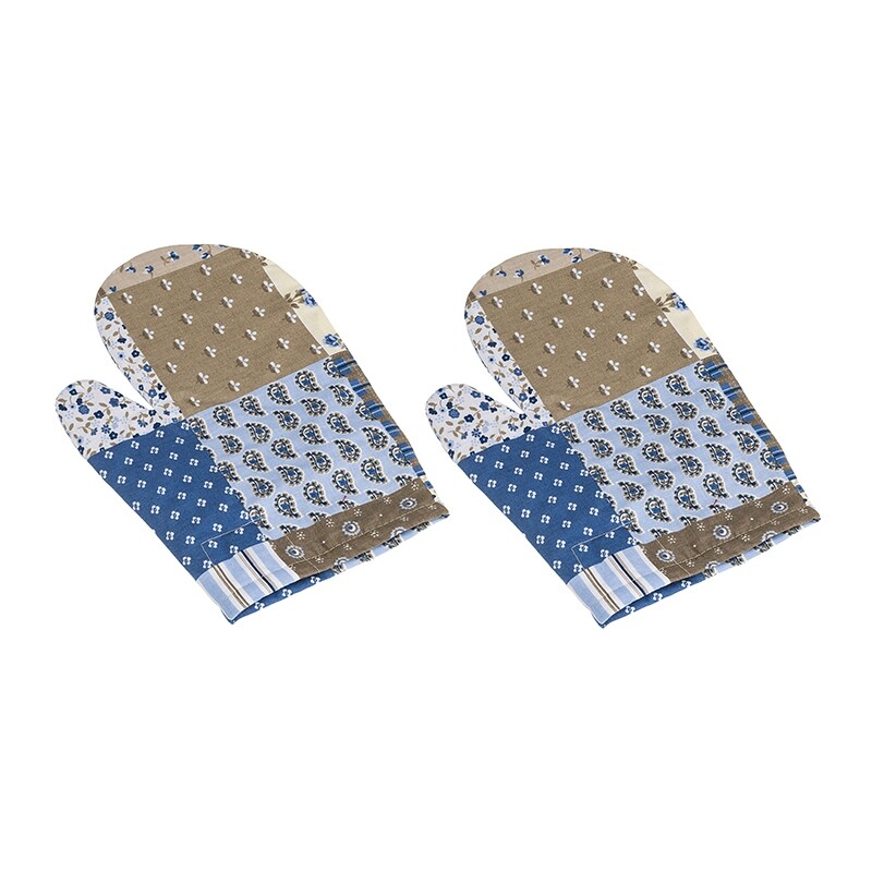 Bellatex Kuchynská chňapka Patchwork modrá Bellatex Kuchynská chňapka Patchwork modrá