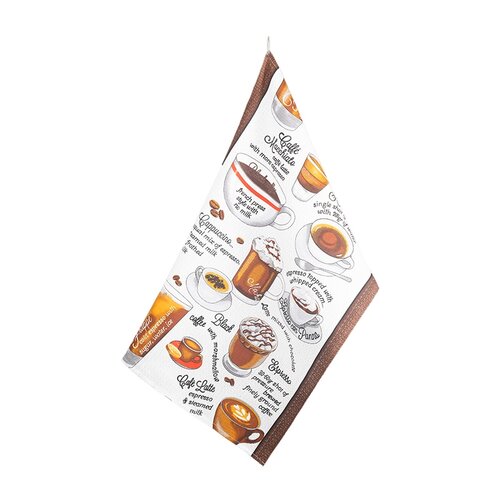 Bellatex Kuchynská utierka Kafíčko hnedá Bellatex Kuchynská utierka Kafíčko hnedá