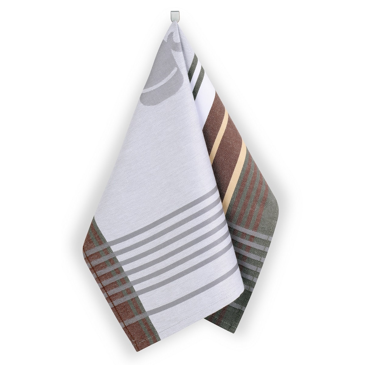 Bellatex Kuchynská utierka Kanvička sivá Bellatex Kuchynská utierka Kanvička sivá