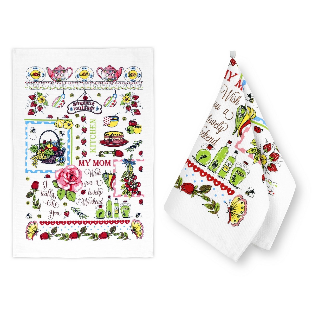 Bellatex Kuchynská utierka Ruže Bellatex Kuchynská utierka Ruže