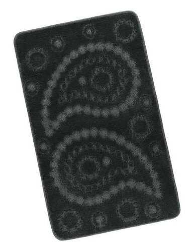 Bellatex Kúpeľňová predložka Bany Kašmír antracit Bellatex Kúpeľňová predložka Bany Kašmír antracit