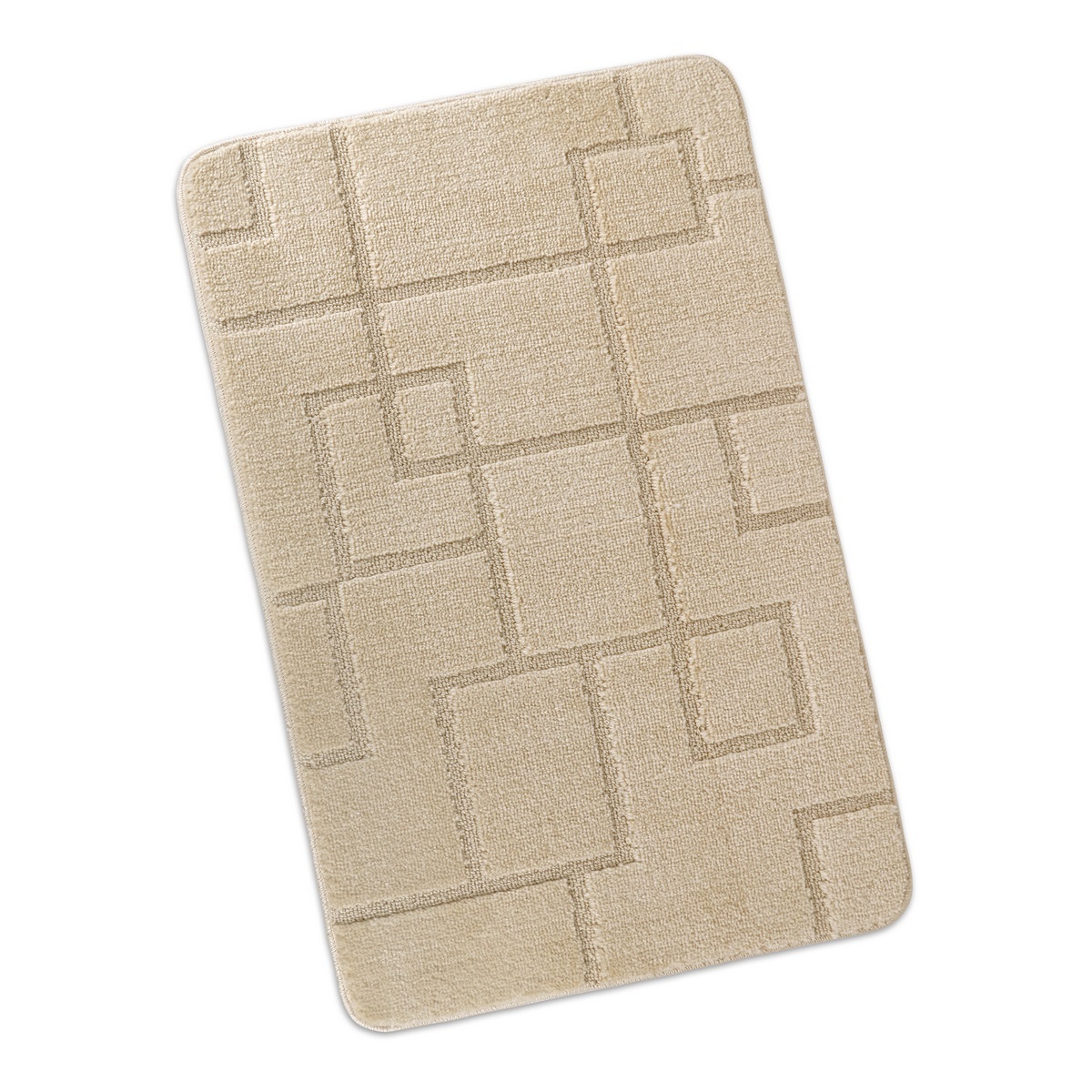 Bellatex Kúpeľňová predložka Bany Obdĺžniky smotanová Bellatex Kúpeľňová predložka Bany Obdĺžniky smotanová