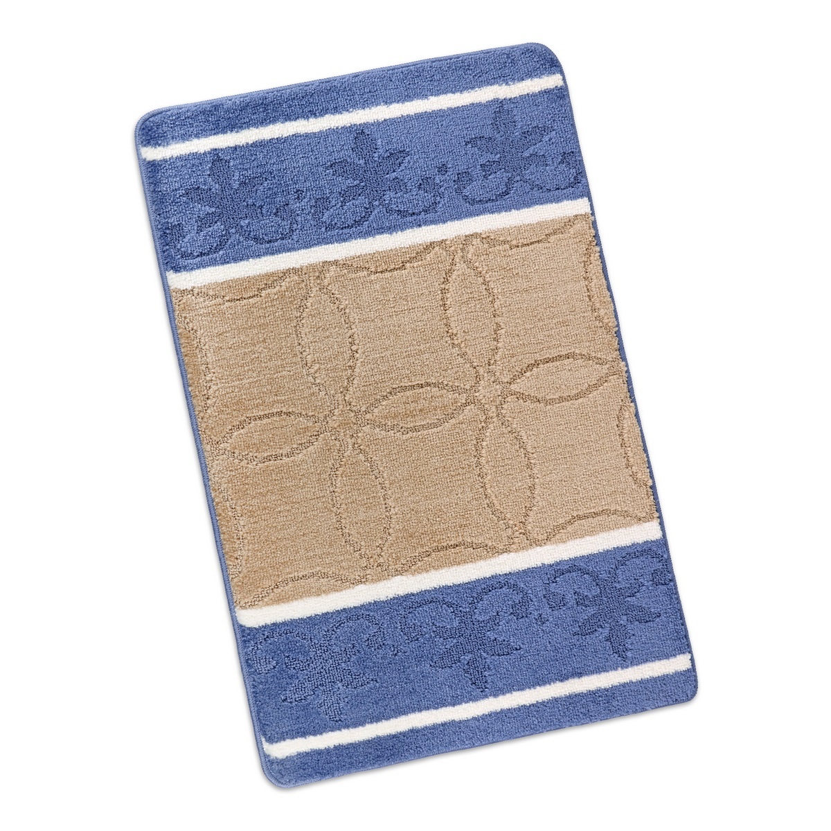 Bellatex Kúpeľňová predložka Bany Ornament béžová Bellatex Kúpeľňová predložka Bany Ornament béžová