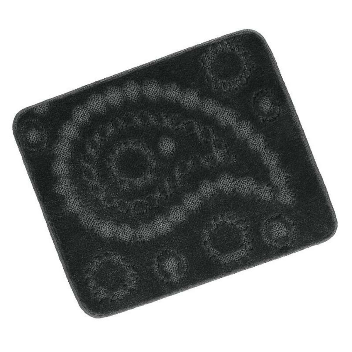 Bellatex Kúpeľňová predložka Bany bez výkroja Kašmír antracit Bellatex Kúpeľňová predložka Bany bez výkroja Kašmír antracit