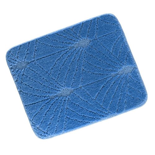 Bellatex Kúpeľňová predložka Bany bez výkroja Nevädza tmavomodrá Bellatex Kúpeľňová predložka Bany bez výkroja Nevädza tmavomodrá