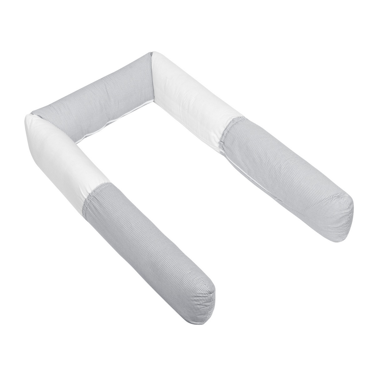 Bellatex Mantinel do postieľky valec Kocka sivá