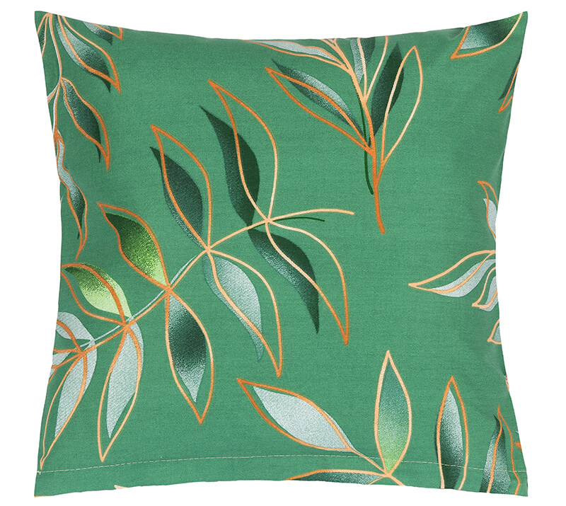 Bellatex Obal na vankúš List zelená