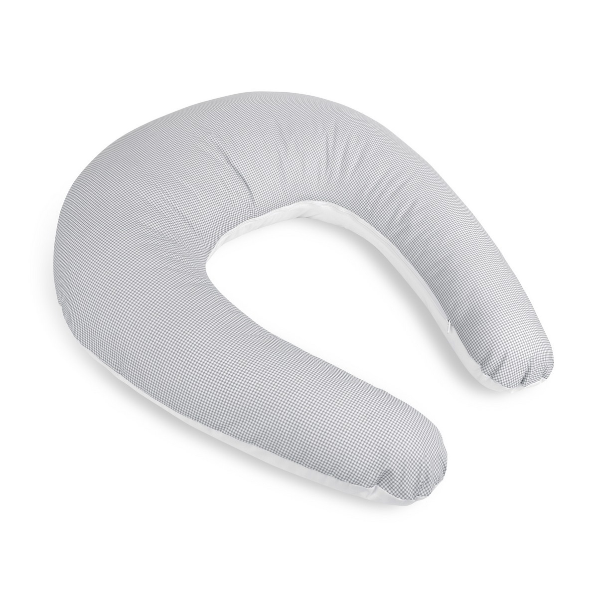 Bellatex Obliečka na dojčiaci vankúš Kocka sivá